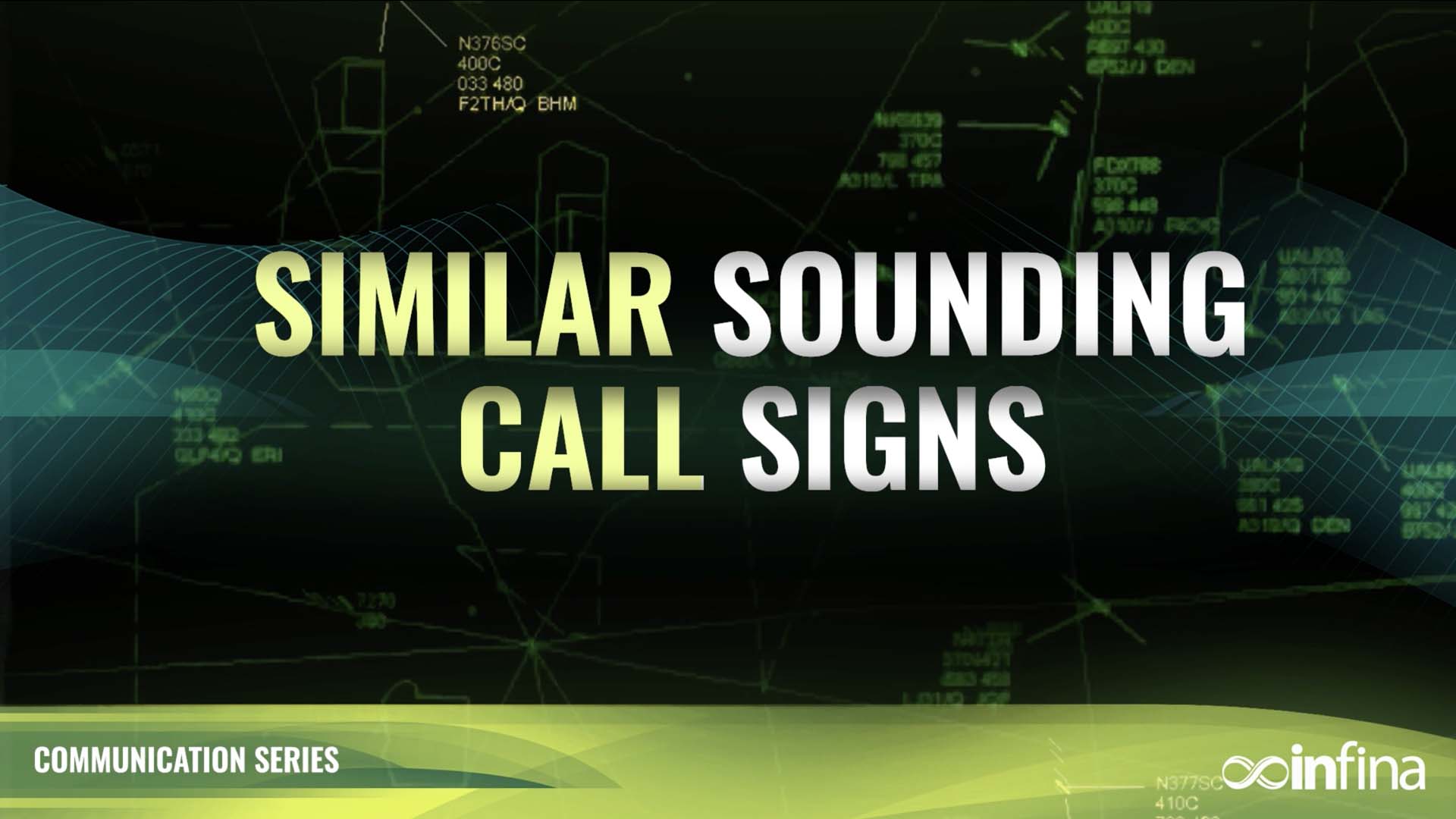 Communication: Similar Sounding Call Signs